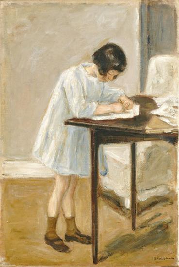 Max Liebermann The granddaughter France oil painting art